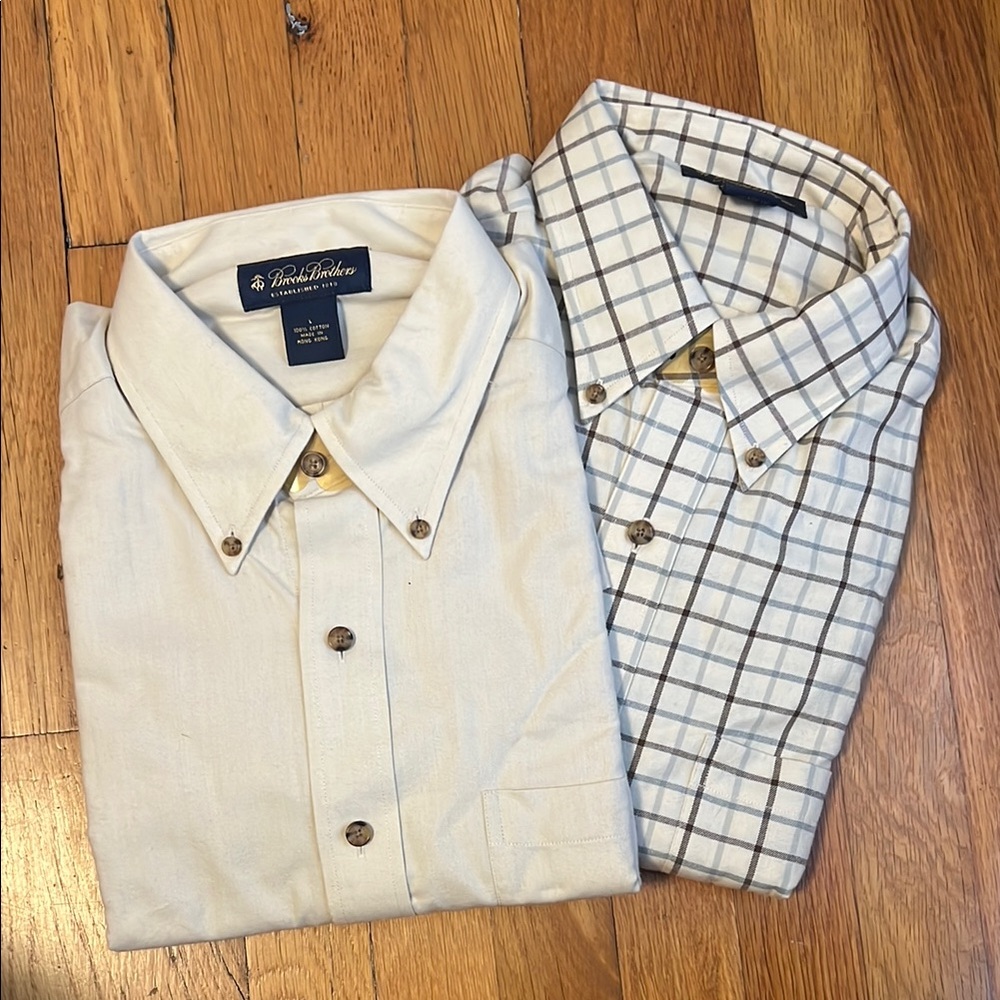 Brooks Brothers Men's Shirt bundle. NWT. Size L